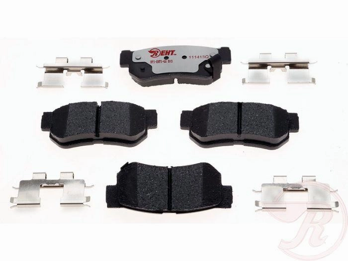 Disc brake Rotor Ceramic Pads kit 2007-2010 REAR Fits Hyundai Elantra