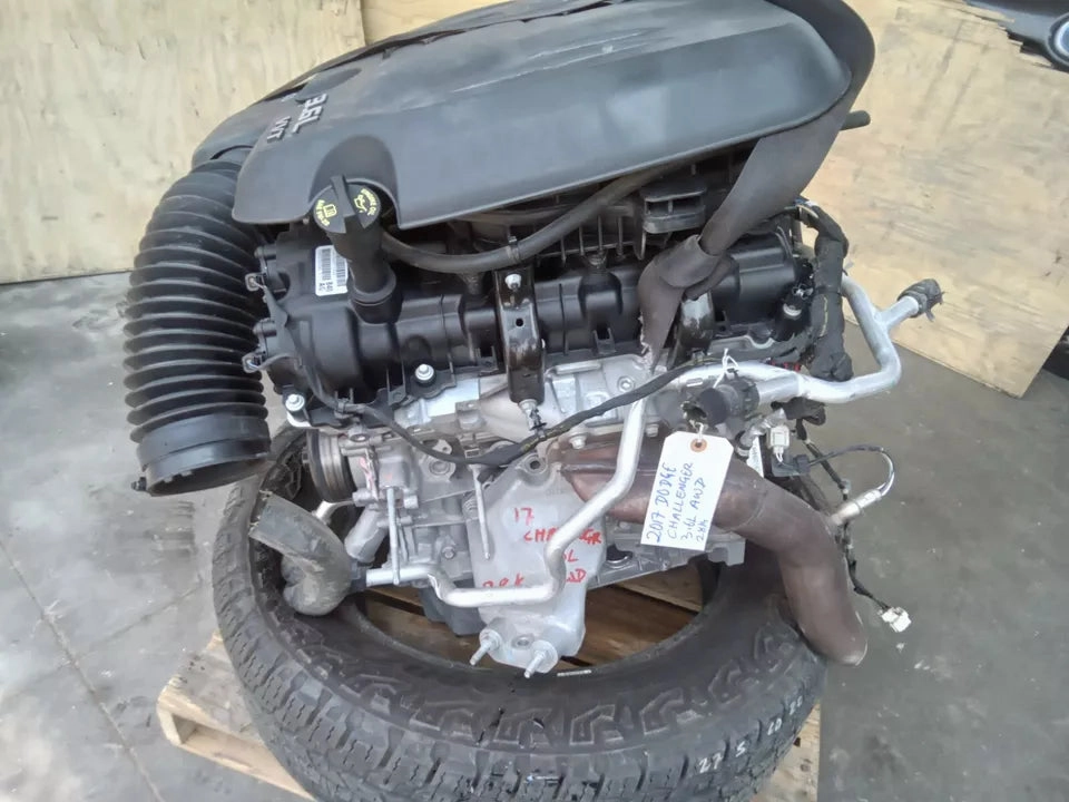 DODGE CHARGER CHALLENGER CHRYSLER 300 3.6L AWD ENGINE MOTOR ASSEMBLY 28,776 MILE