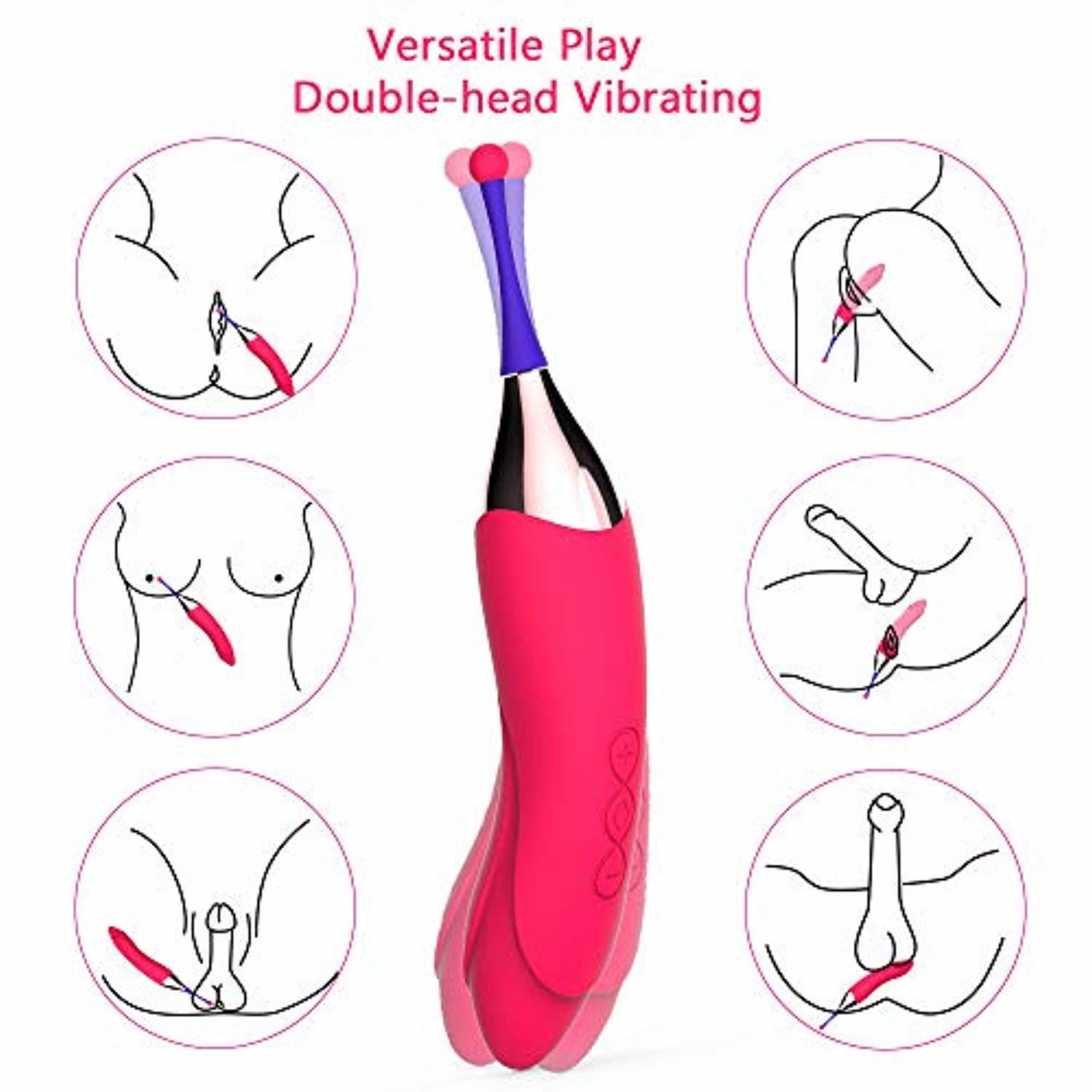 Double-head Clitoris Massager