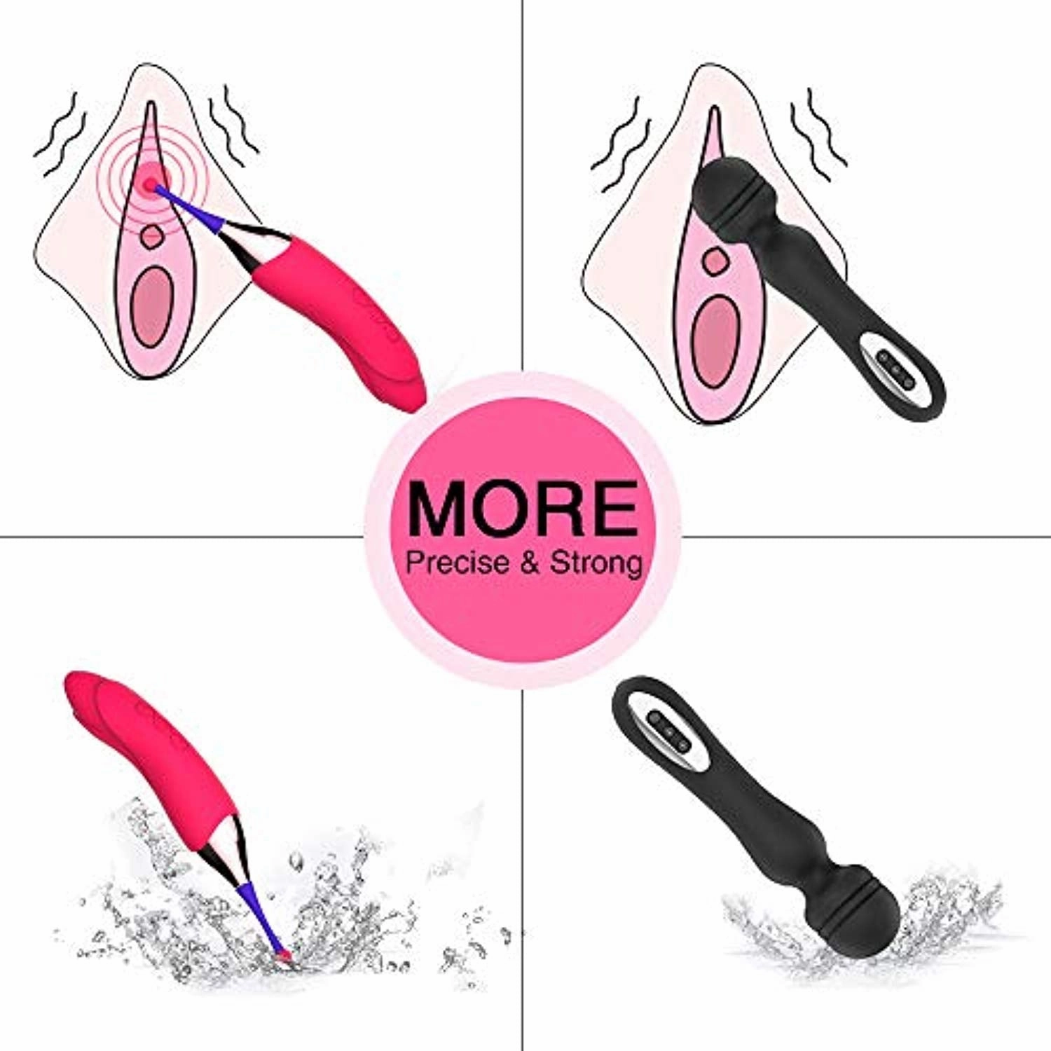 Double-head Clitoris Massager