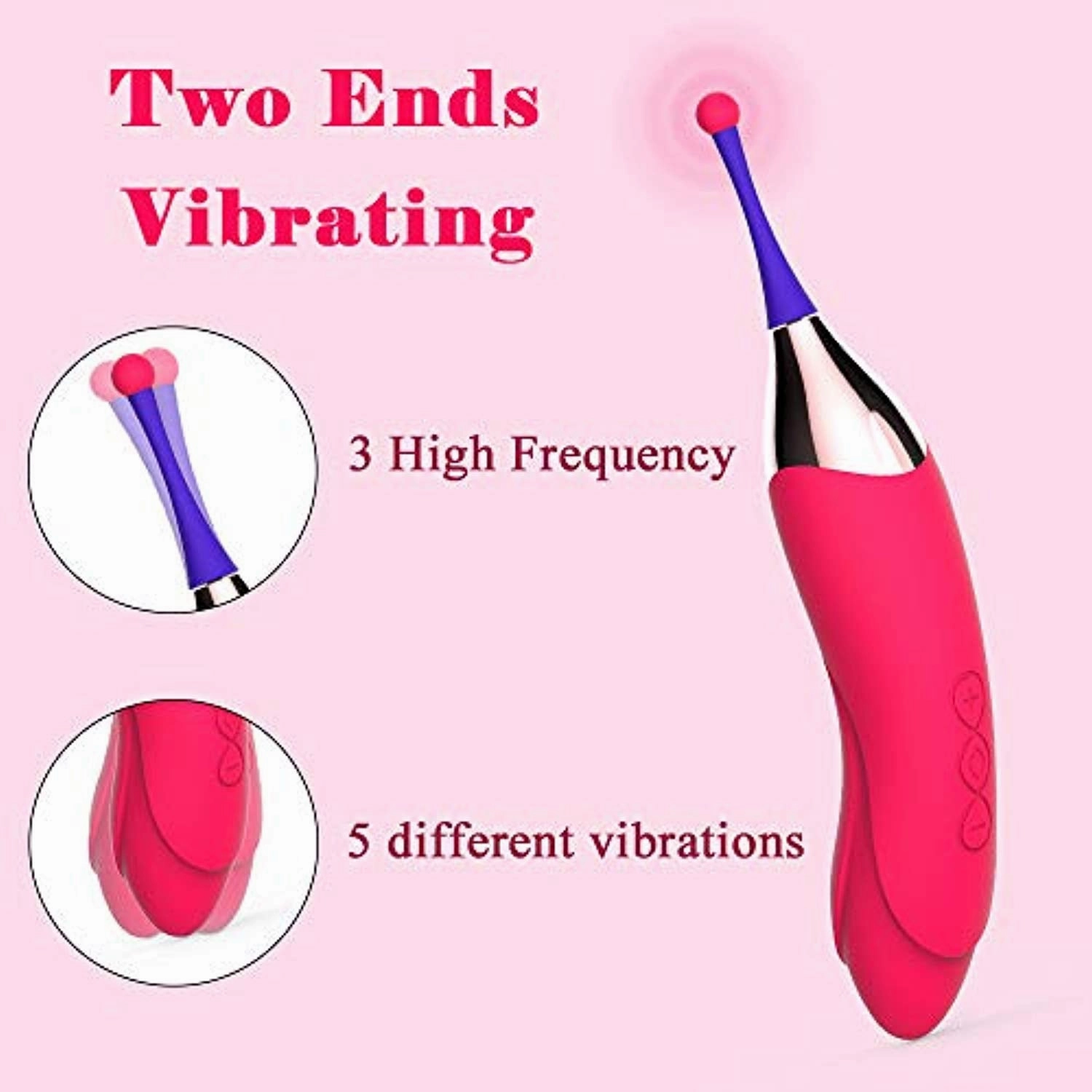 Double-head Clitoris Massager