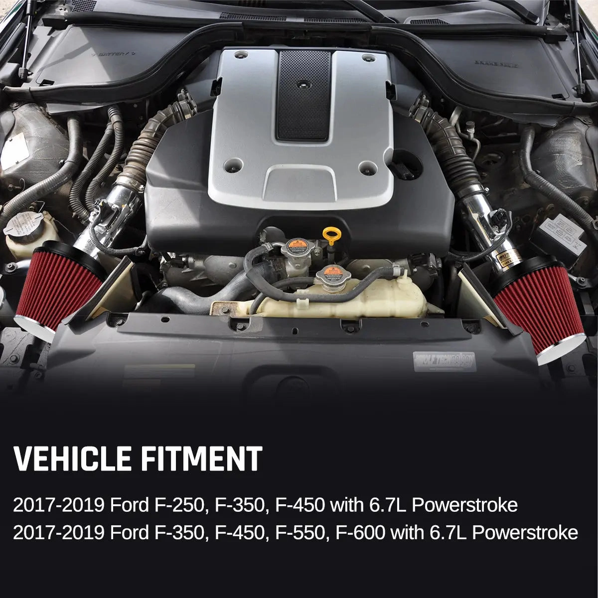 EVIL ENERGY Cold Air Intake Kit For 2017-2019 6.7L Powerstroke Diesel F250 F350 F450 F550