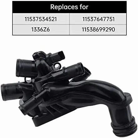 EVIL ENERGY Thermostat Housing Assembly  11537534521 Compatible with 2007-2013 Mini Cooper 2011-2013 Mini Cooper Countryman 1.6L