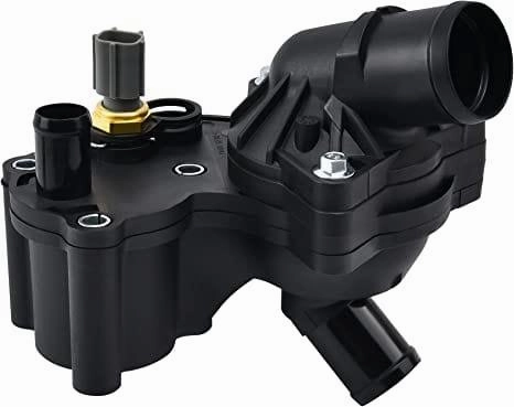 EVIL ENERGY Thermostat Housing Kit Assembly  2L2Z8592AA Compatible with 2002-2010 Ford Explorer Sport & Mercury Mountaineer V6 4.0L
