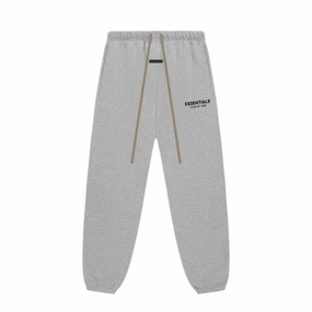 Fear of God Essentials Fleece Sweatpants in Light Heather Grey xld