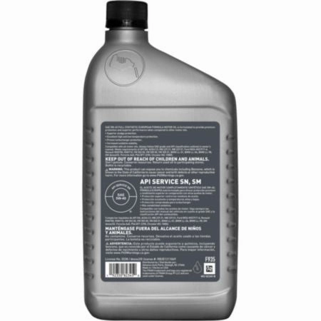 Fram 5W40 Full Synthetic Euro Motor Oil F935