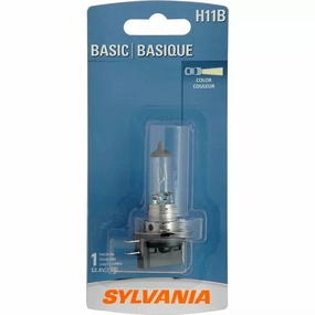H11B.BP H11B Sylvania Halogen Headlight Bulb, 1-pk