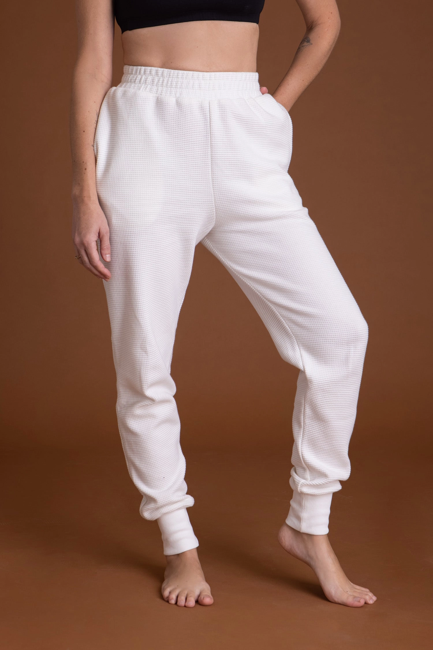 I'mPerfect Pique Sweatpants 25%off