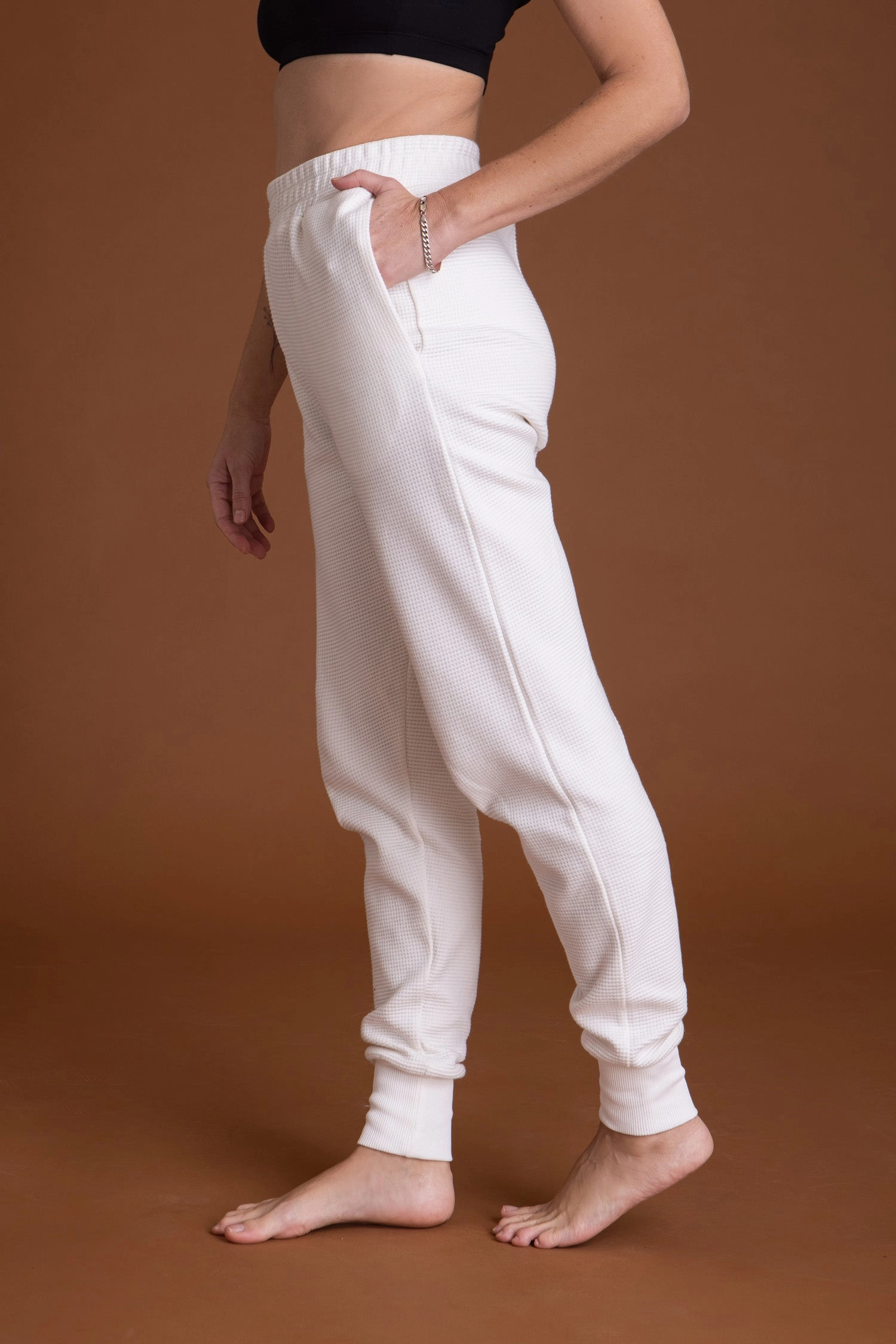 I'mPerfect Pique Sweatpants 25%off