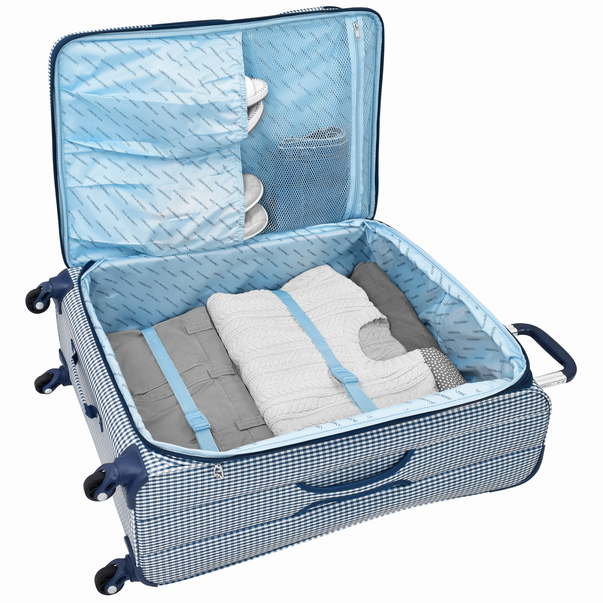 London Fog Hampton 4 Piece Set 4-Wheel Luggage Sets