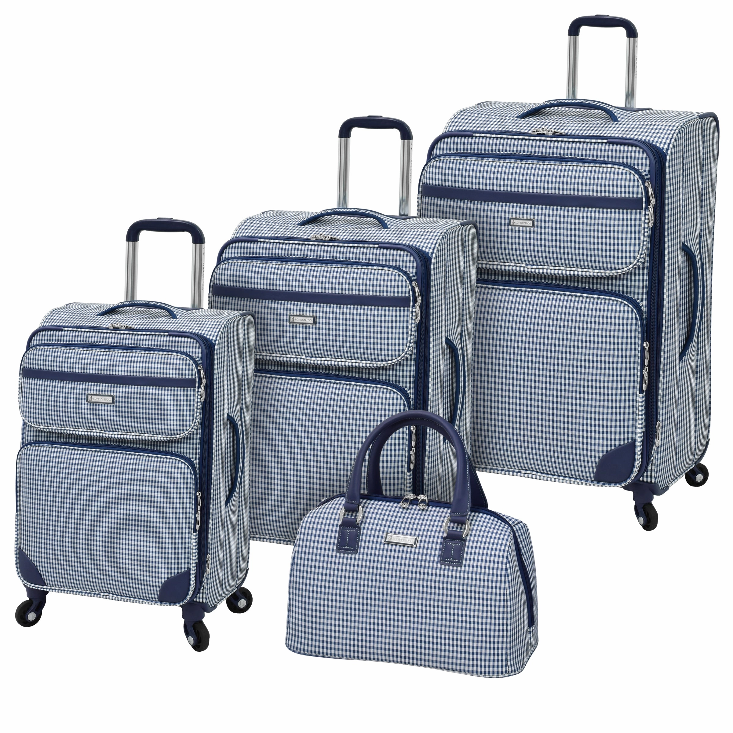 London Fog Hampton 4 Piece Set 4-Wheel Luggage Sets