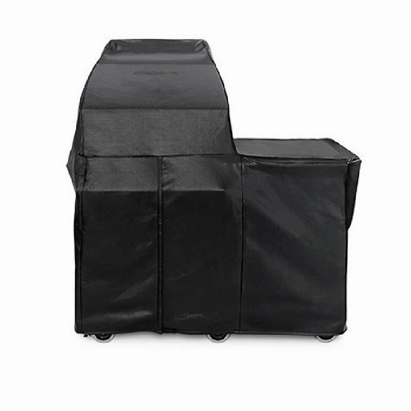 Lynx Carbon Fiber Vinyl Cover - Napoli Outdoor Oven Freestanding