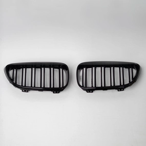 M Performance Gloss Black Grille (Dual Slat) For BMW 2 Series F22 F23 / M2 F87 Non Comp 2014-2020