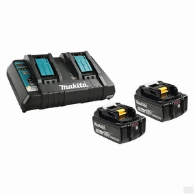 MAKITA Y-00359 18V 2 x (5.0 Ah) Li-Ion Battery & Dual-Port Charger Kit