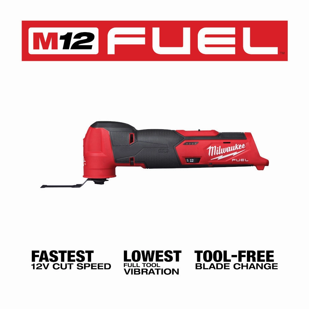 Milwaukee 2526-20x2BSK M12 FUEL 12V Oscillating Multi-Tool Bundle w/ Starter Kit