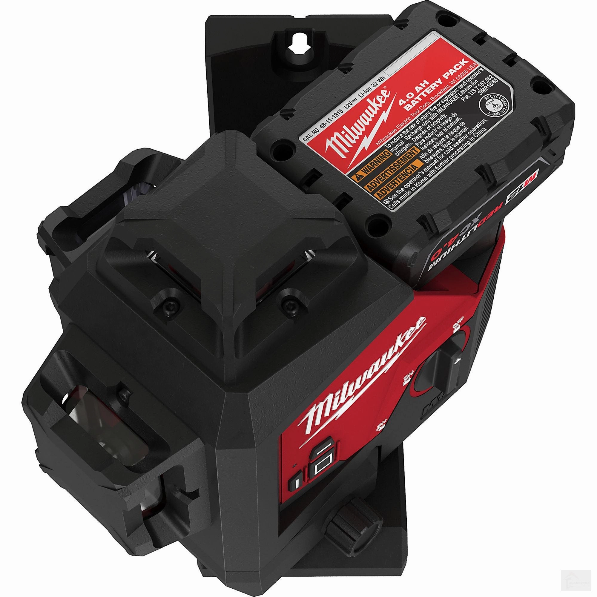 MILWAUKEE M12 Green 3 Plane Laser Kit (3632-21)