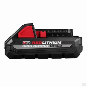 MILWAUKEE M18 18 Volt Lithium-Ion Cordless Red Lithium High output CP3.0 Battery [48-11-1835]