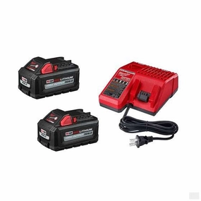 MILWAUKEE M18 BATTERY STARTER KIT XC6.0AH X2 [48-59-1862SC]