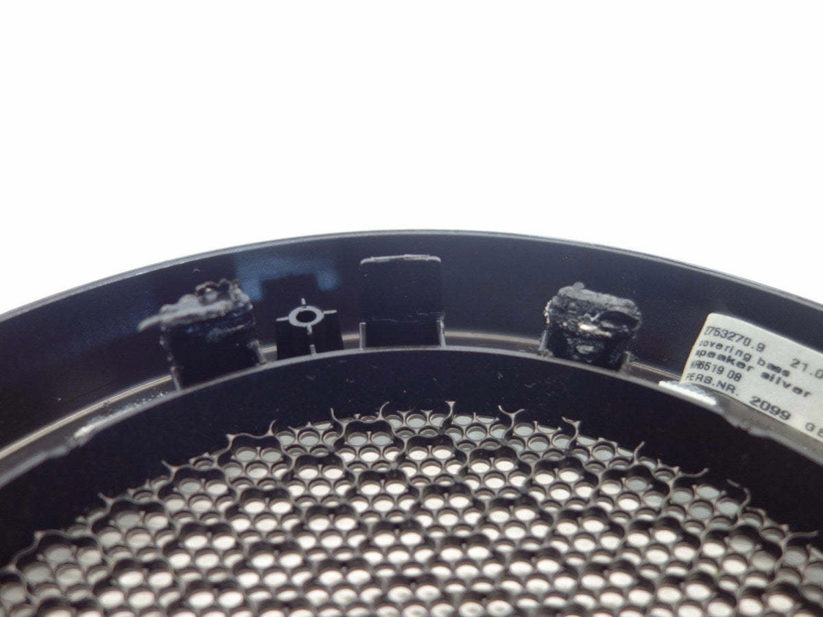Mini Cooper Front Door Lower Speaker Grille Silver 51412753270 07-15 R5x