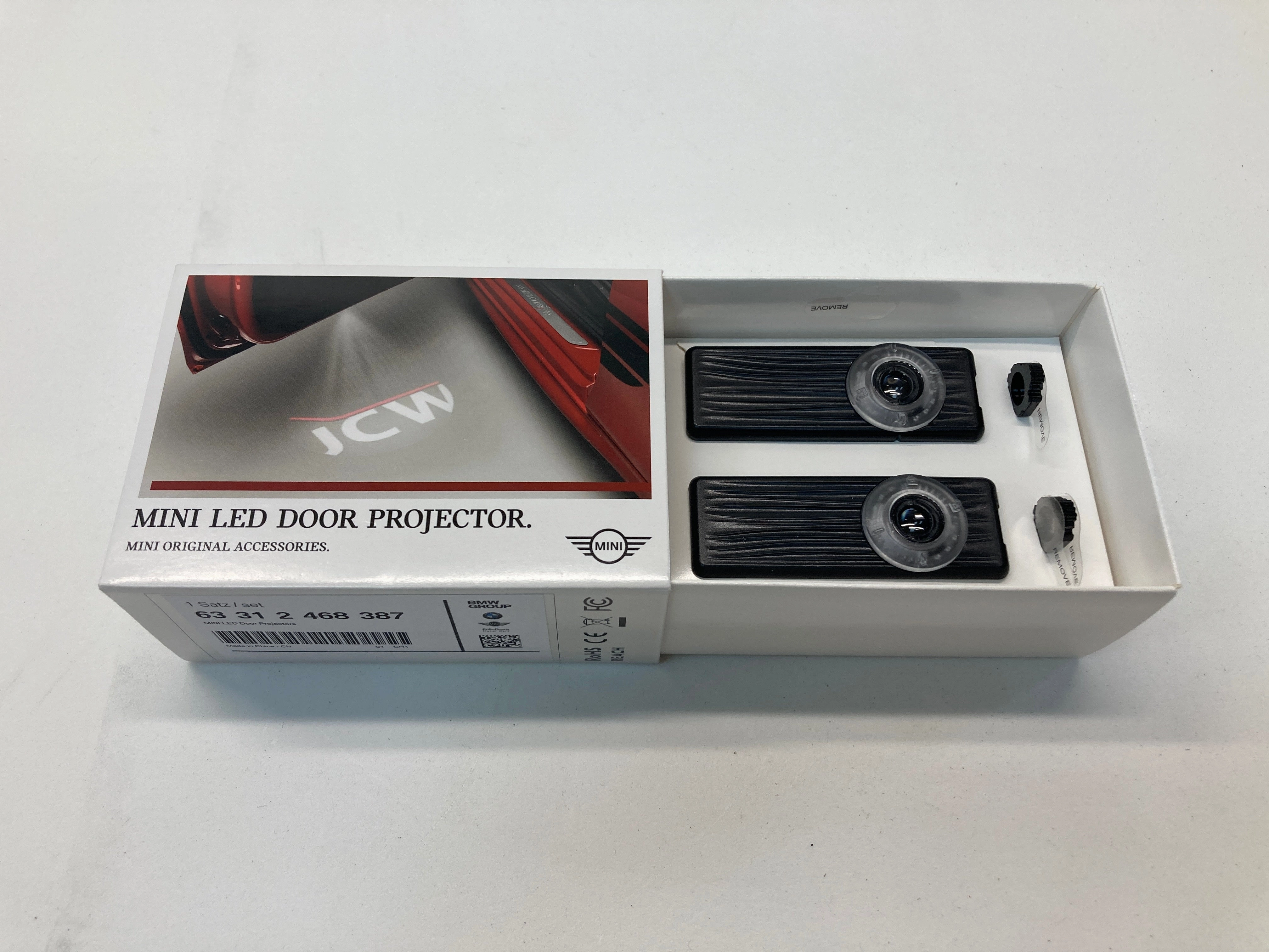 Mini Cooper LED Door Projectors 63312468387 R5x R6x F5x F60