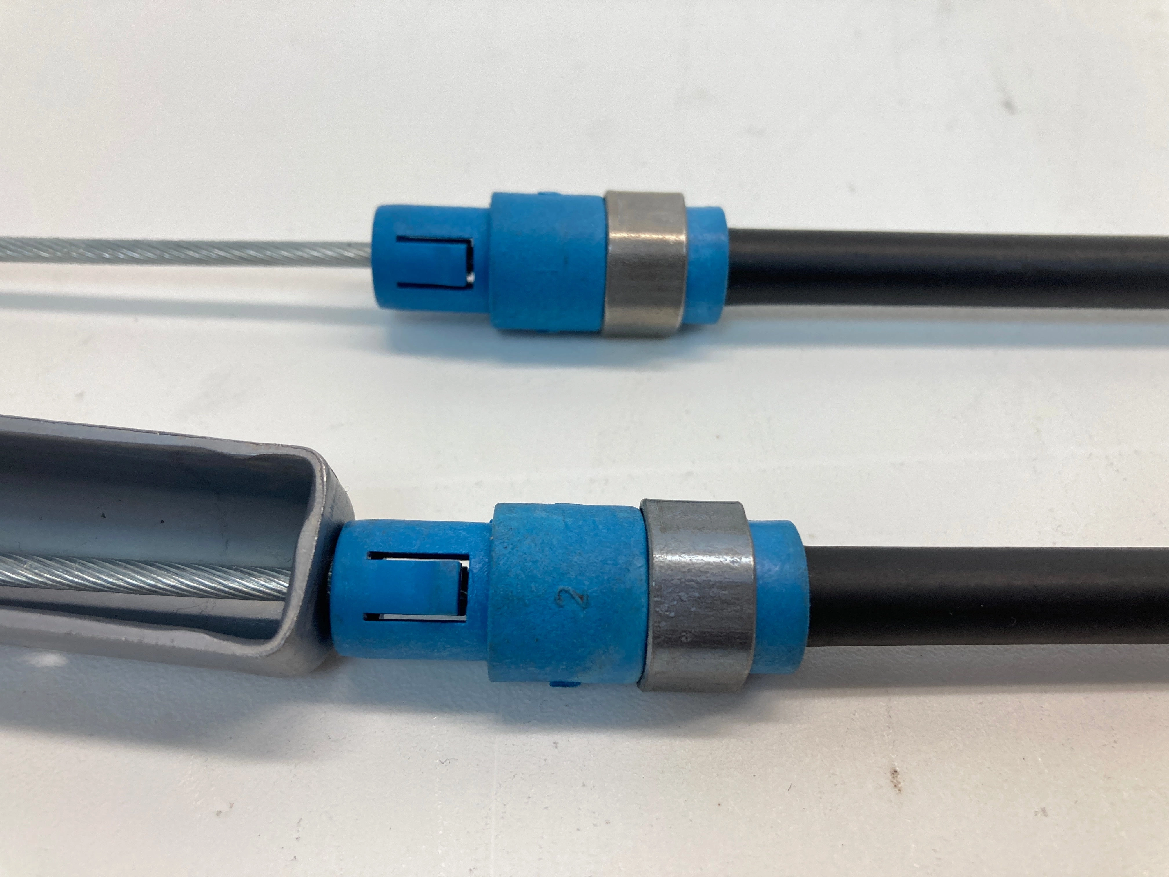 Mini Cooper Parking Brake Cables Set New OEM 34406852190 34406852189 F56 F55 F57