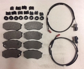 Mitsubishi Fuso FE640 FE649 1995-2004 Front   brake pads sensors & hardware