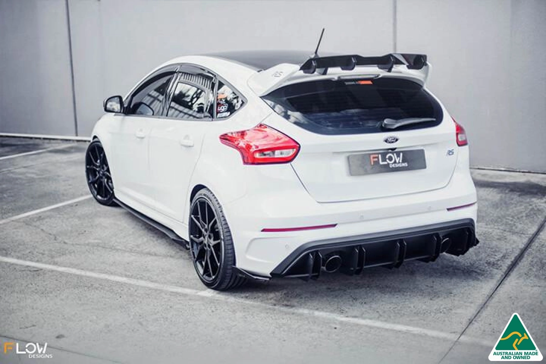 MK3 Focus RS Flow-Lock Rear Diffuser (USDM)
