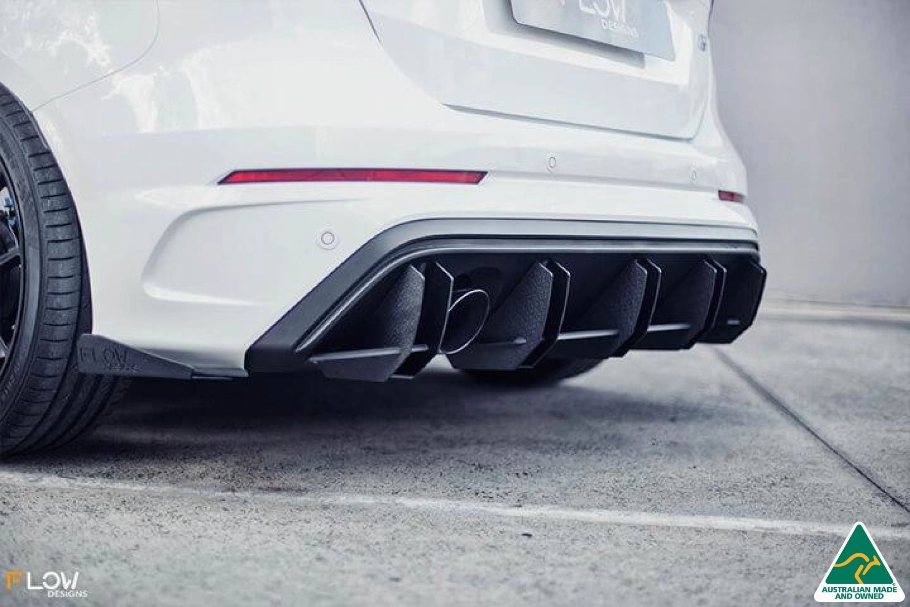 MK3 Focus RS Flow-Lock Rear Diffuser (USDM)