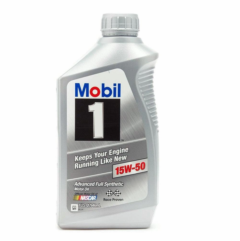 MOBIL 1 15W-50 Oil  (1 Quart)