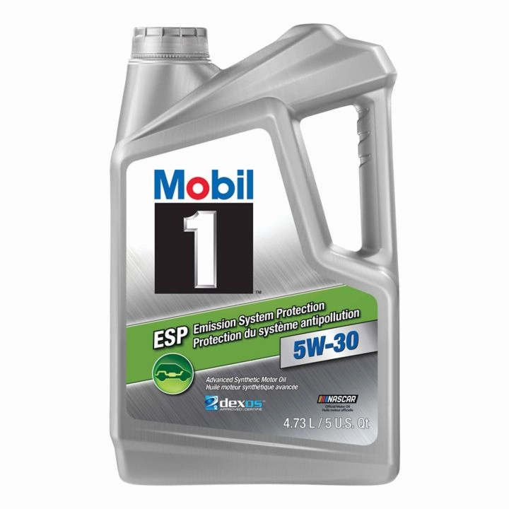 Mobil 1™ Emission System Protection 5W30 Synthetic Motor Oil, 4.73L