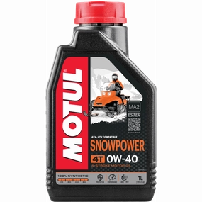 Motul Snowpower 0W40 4T 4-Cycle Synthetic Motor Oil, 1-L