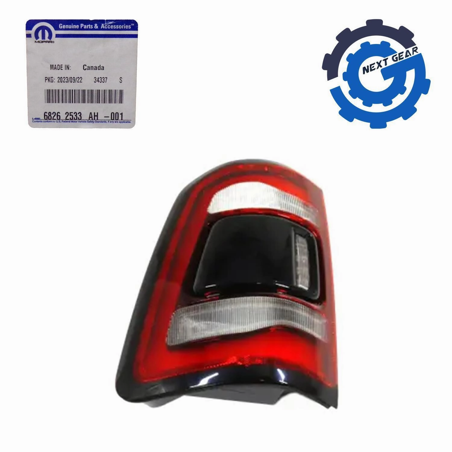 New OEM Mopar Left LED Tail Light Assy Blind Spot 2019-2024 RAM 1500 68262533AH