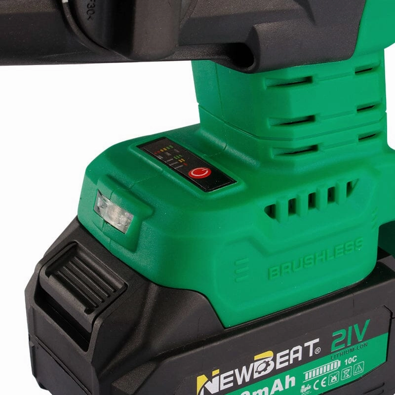 NEWBEAT 21V Cordless Rotary Hammer (BL)  C/W 2 Battery & 1 Charger | Model : NBT-CRH-26C