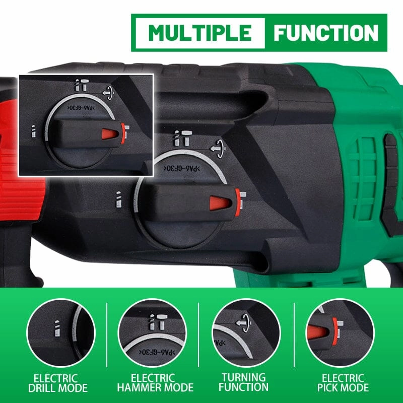 NEWBEAT 21V Cordless Rotary Hammer (BL)  C/W 2 Battery & 1 Charger | Model : NBT-CRH-26C