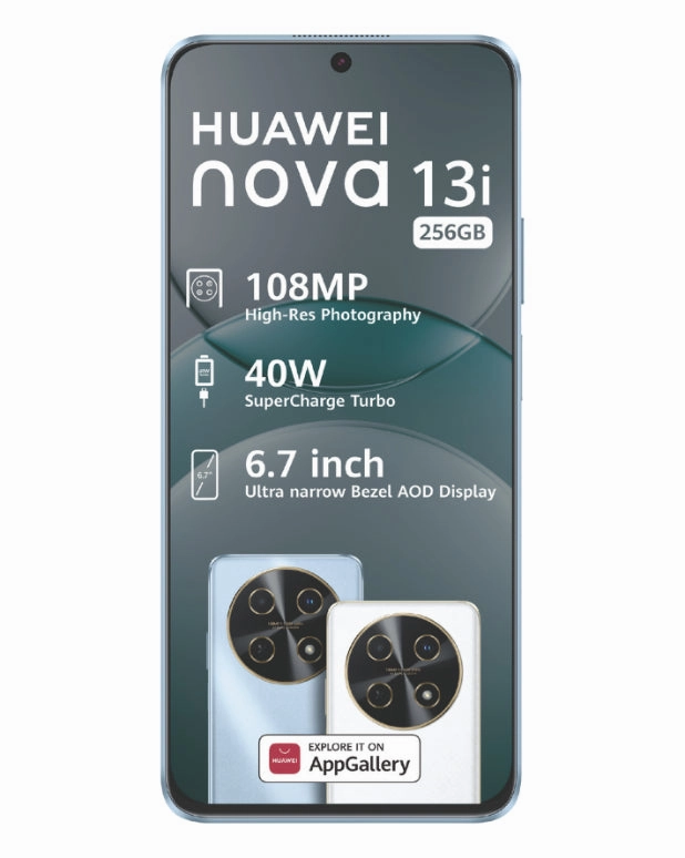 Nova 13i 256GB 4G Dual Sim Blue Cellphone