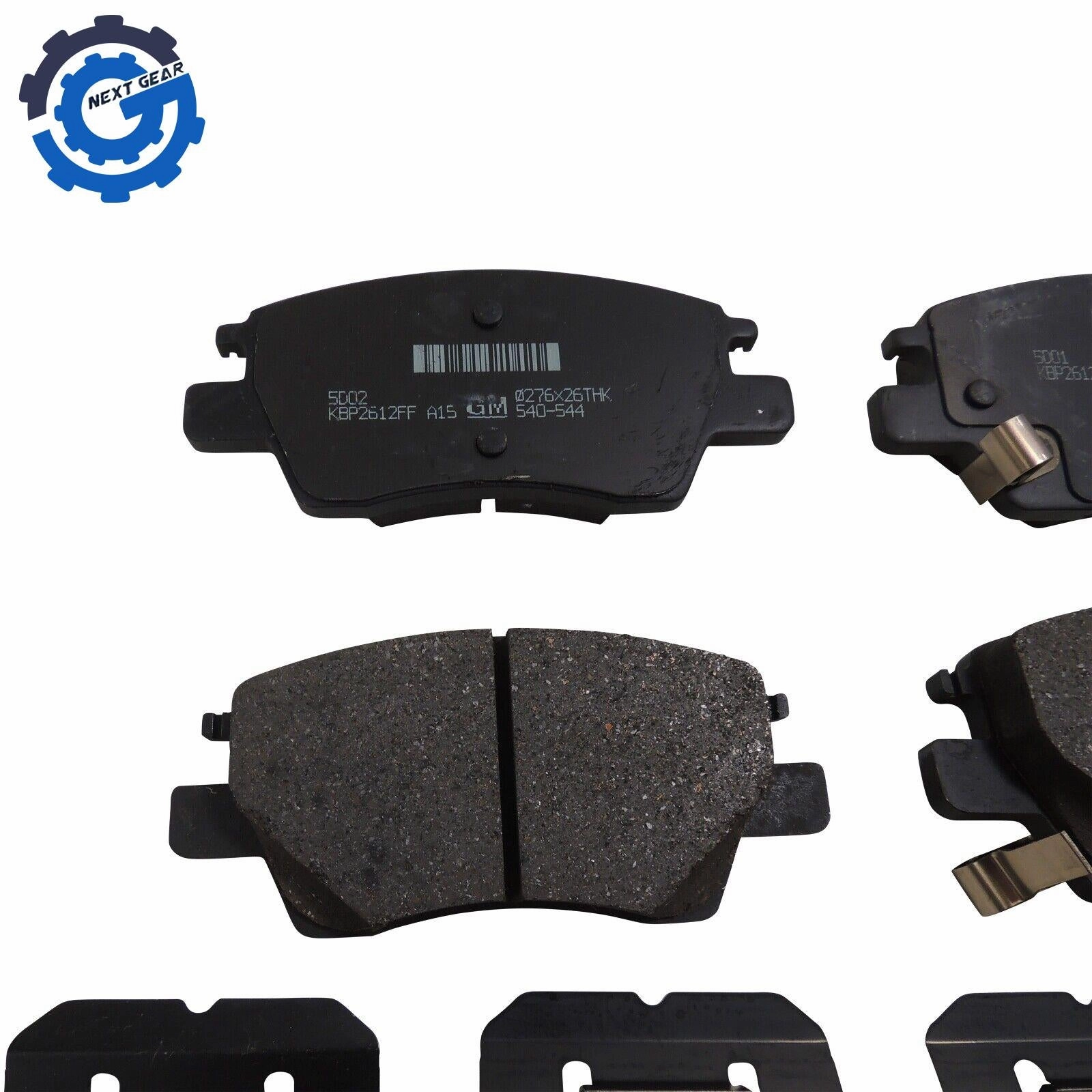 OEM GM Front Ceramic Brake Pads 16-22 Equinox Terrain Malibu 84125520 1711199