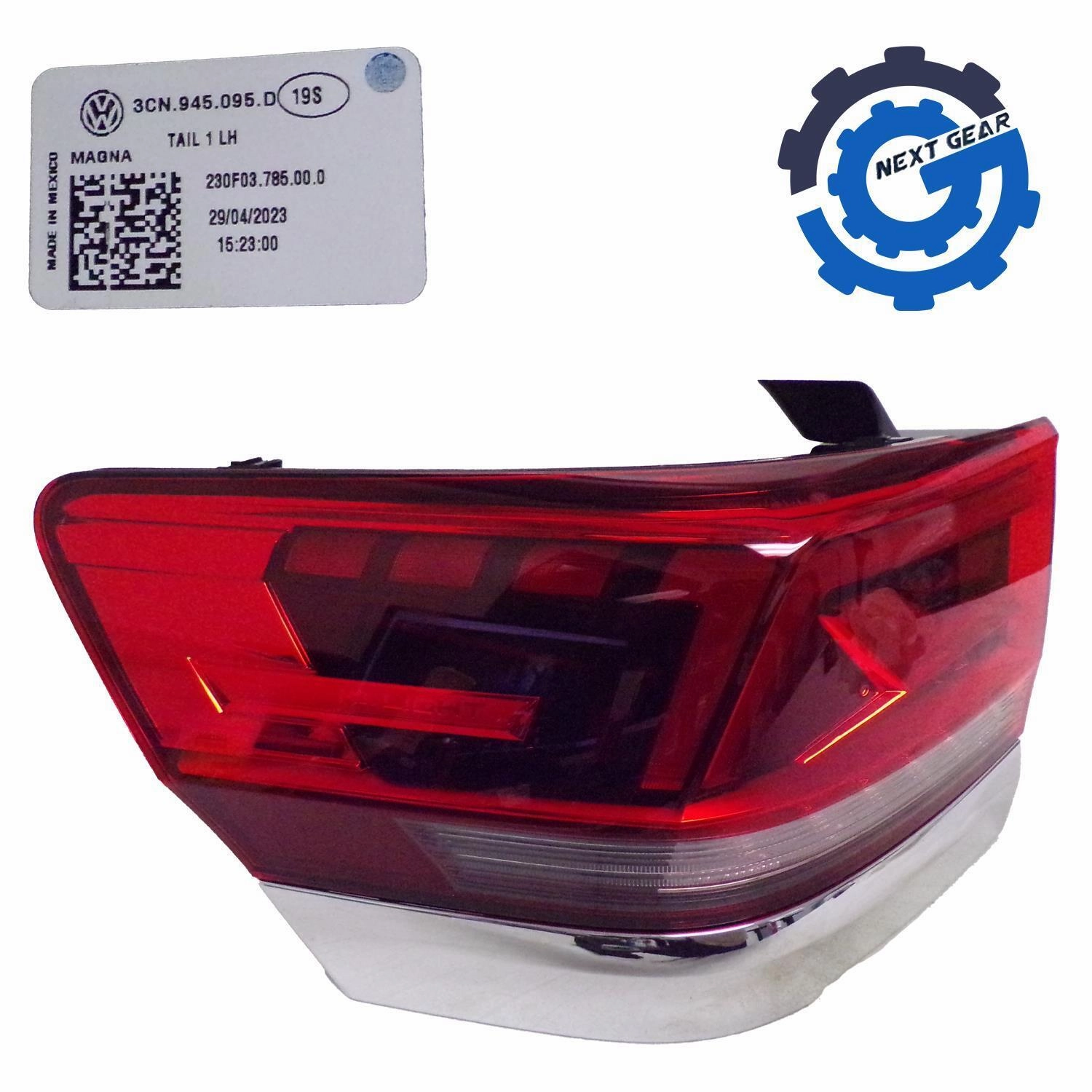 OEM Volkswagen LED Left Rear Tail Light Assembly for 2021-2024 Atlas 3CN945095D