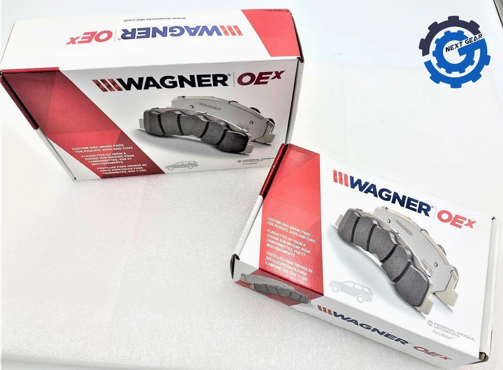 OEX1158 New OEM Ceramic Front Brake Pads 06-10 EXPLORER MOUNTAINEER w/ Hardware
