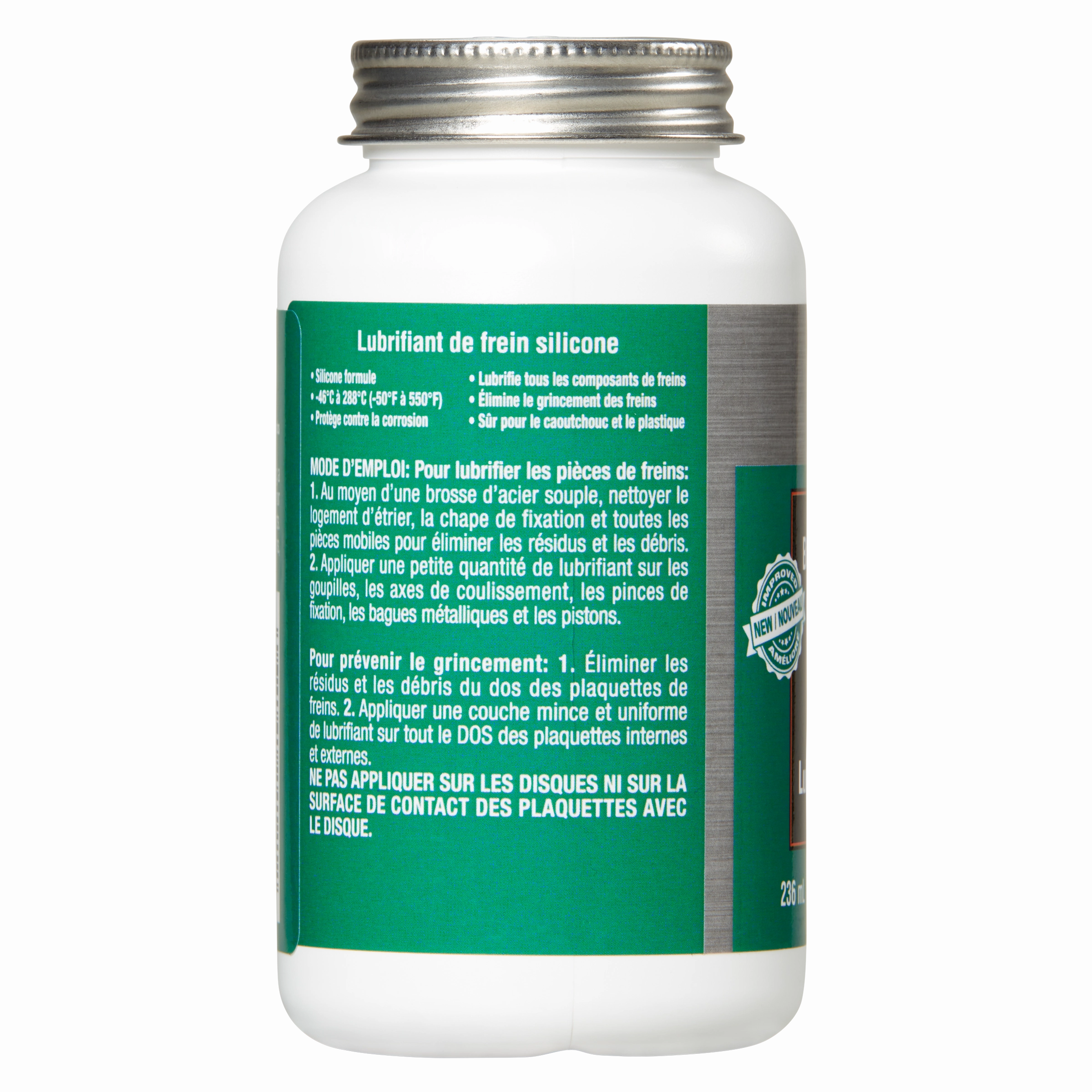 Permatex® Green Silicone Brake Lubricant, 236mL Can