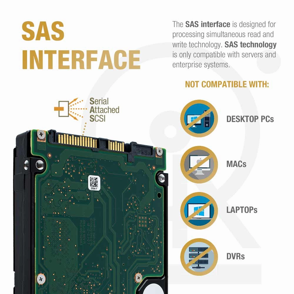 Seagate Enterprise Performance ST1200MM0098 1.2TB 10K RPM SAS 12Gb/s 512n 128MB 2.5" SED Hard Drive