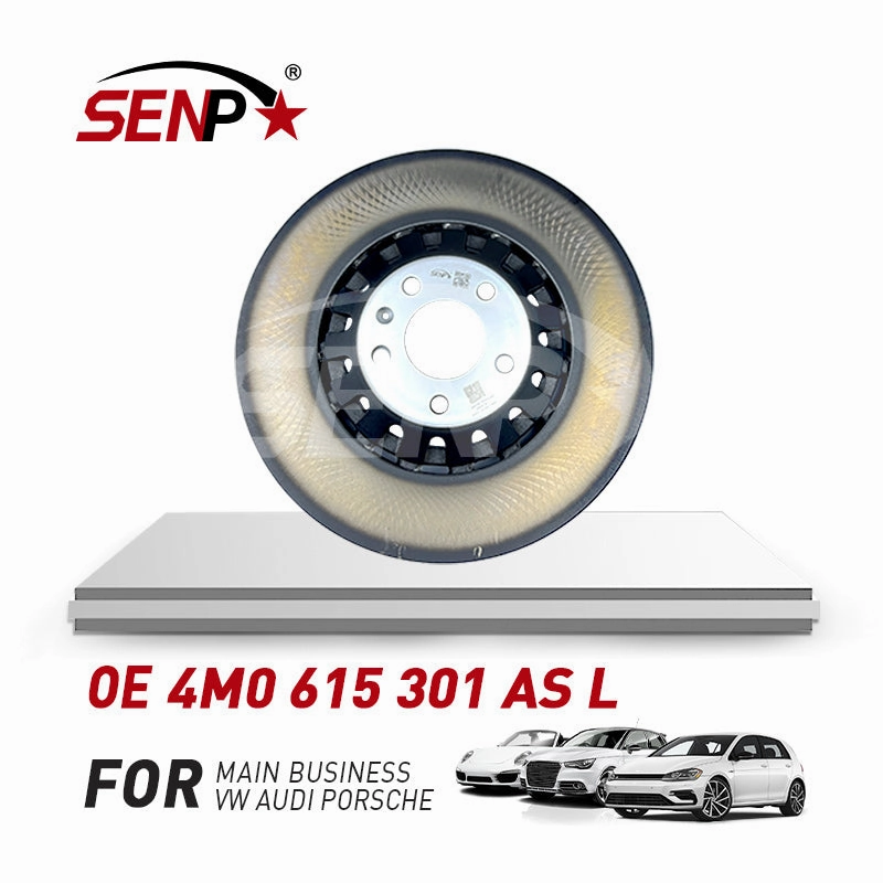 SENP Auto Spare Car Parts Brake Disc For Audi 4M0615301AS