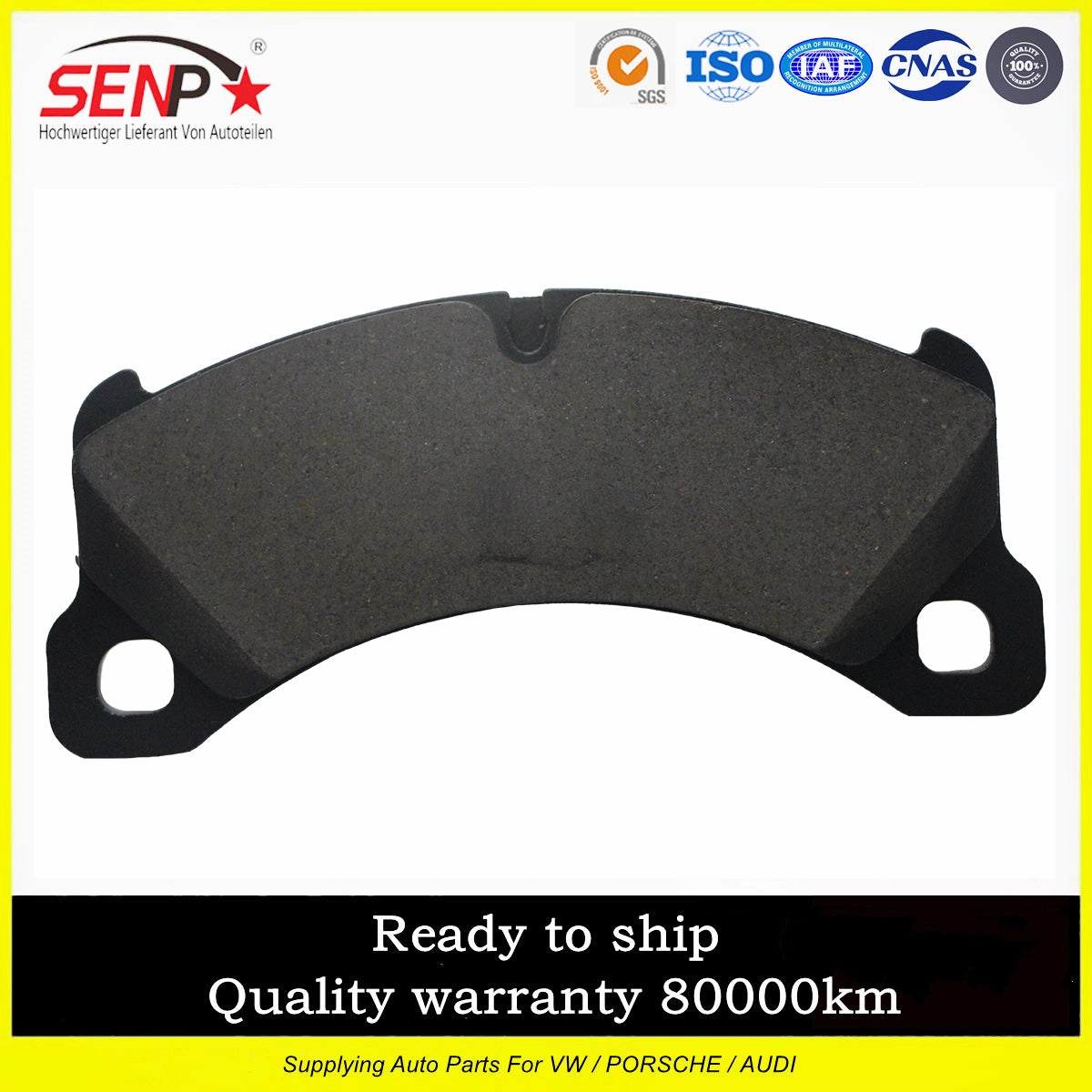 SENP Genuine Quality Semi Metallic Ceramic Auto Brake Pads