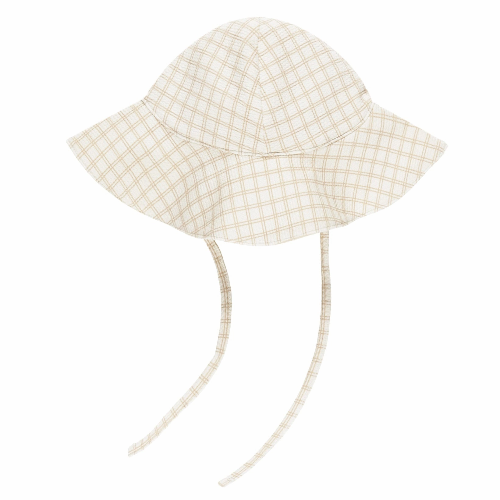 Sun Hat - Oat Check