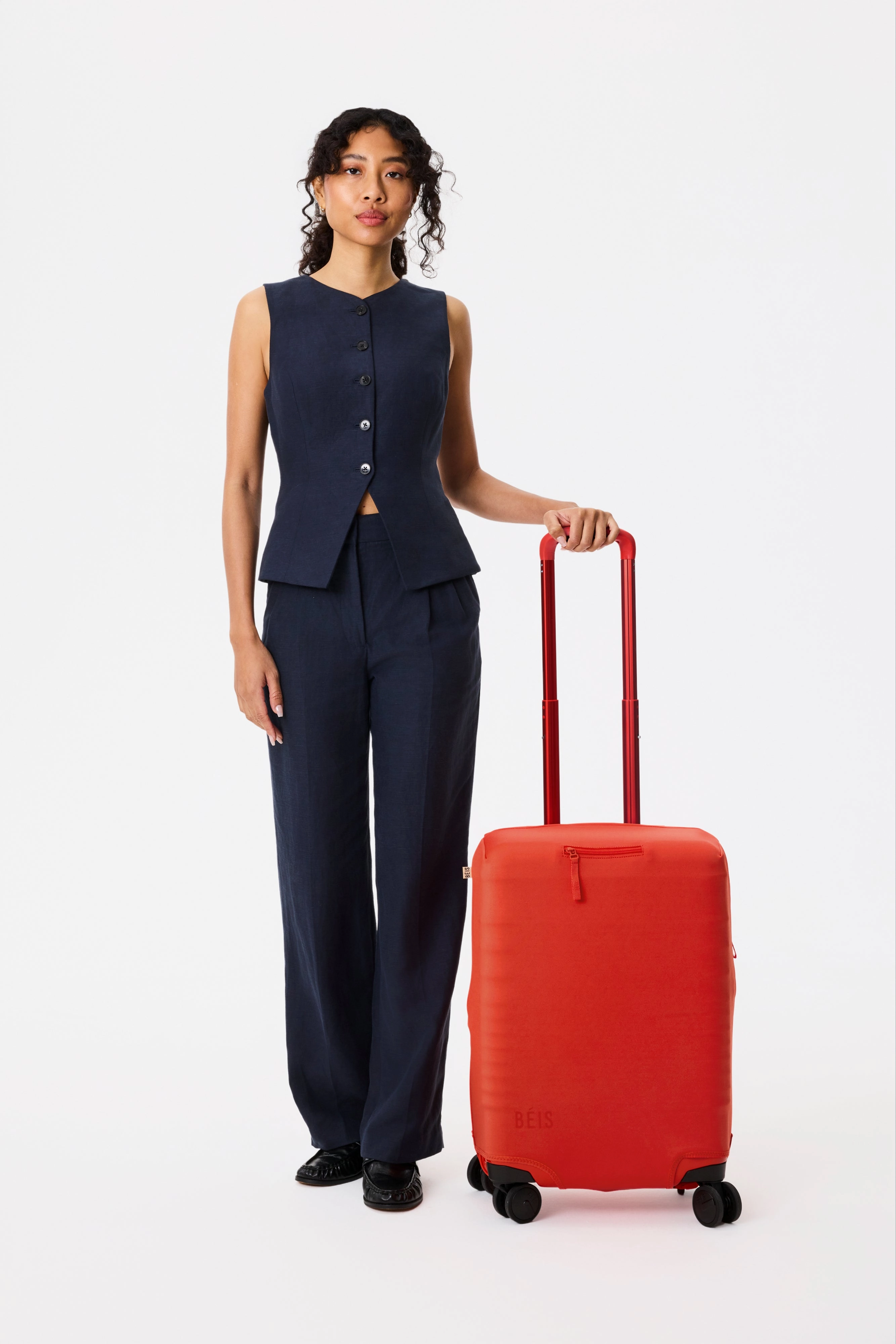 The Carry-On Luggage Cover in Flame