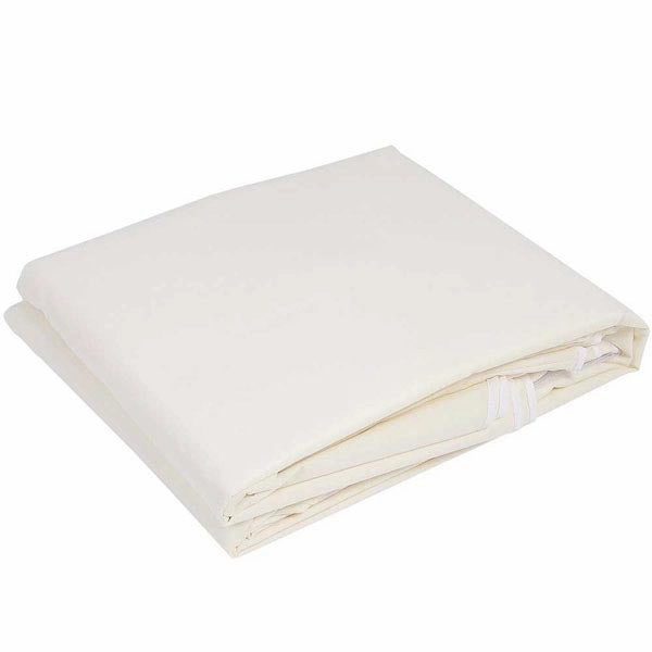 TheLAShop 10x10 ft Gazebo Top Replacement with Netting Ivory
