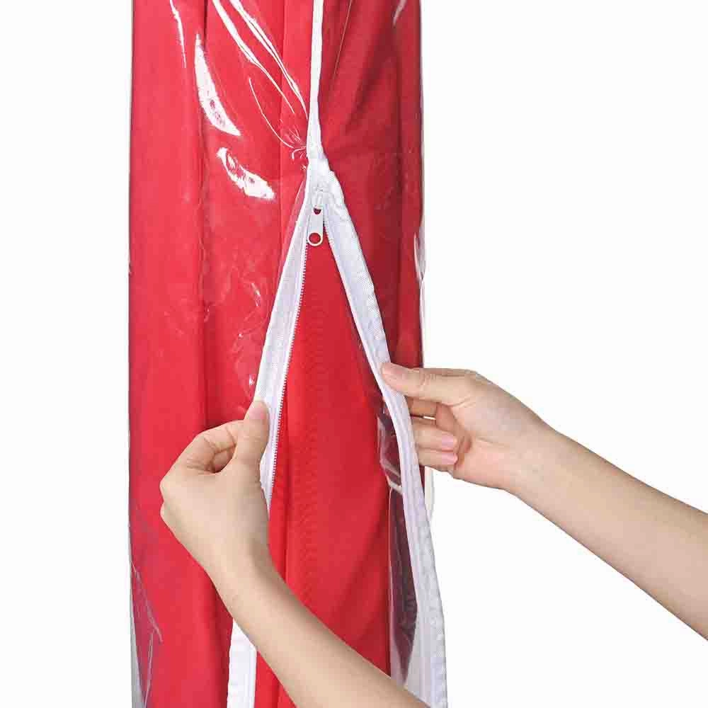 TheLAShop 8ft Outdoor Umbrella Cover with Zipper 56 in. Transparent