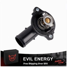 Thermostat Housing Assembly, 902-3035 Engine Coolant Thermostat Compatible with 2011-2022 Chrysler 300 2011-2022 Dodge Challenger Charger 3.6L, 5184977AD, 5184977AE | EVIL ENERGY