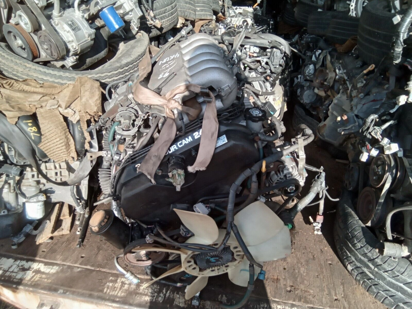 TOYOTA 4RUNNER TUNDRA T100 ENGINE MOTOR ASSY 3.4L V6 W/ACCESSORIES -SWAP READY