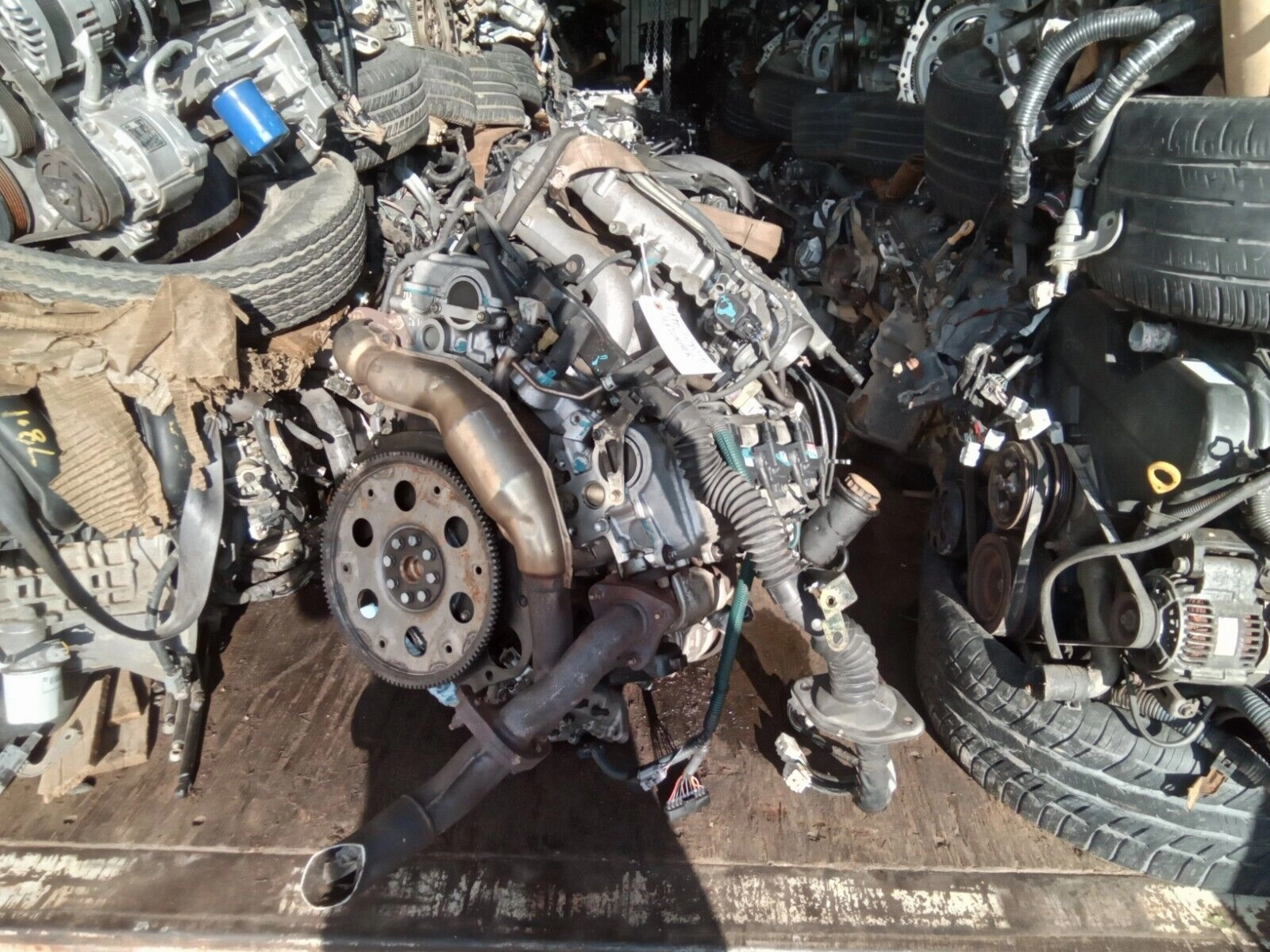 TOYOTA 4RUNNER TUNDRA T100 ENGINE MOTOR ASSY 3.4L V6 W/ACCESSORIES -SWAP READY
