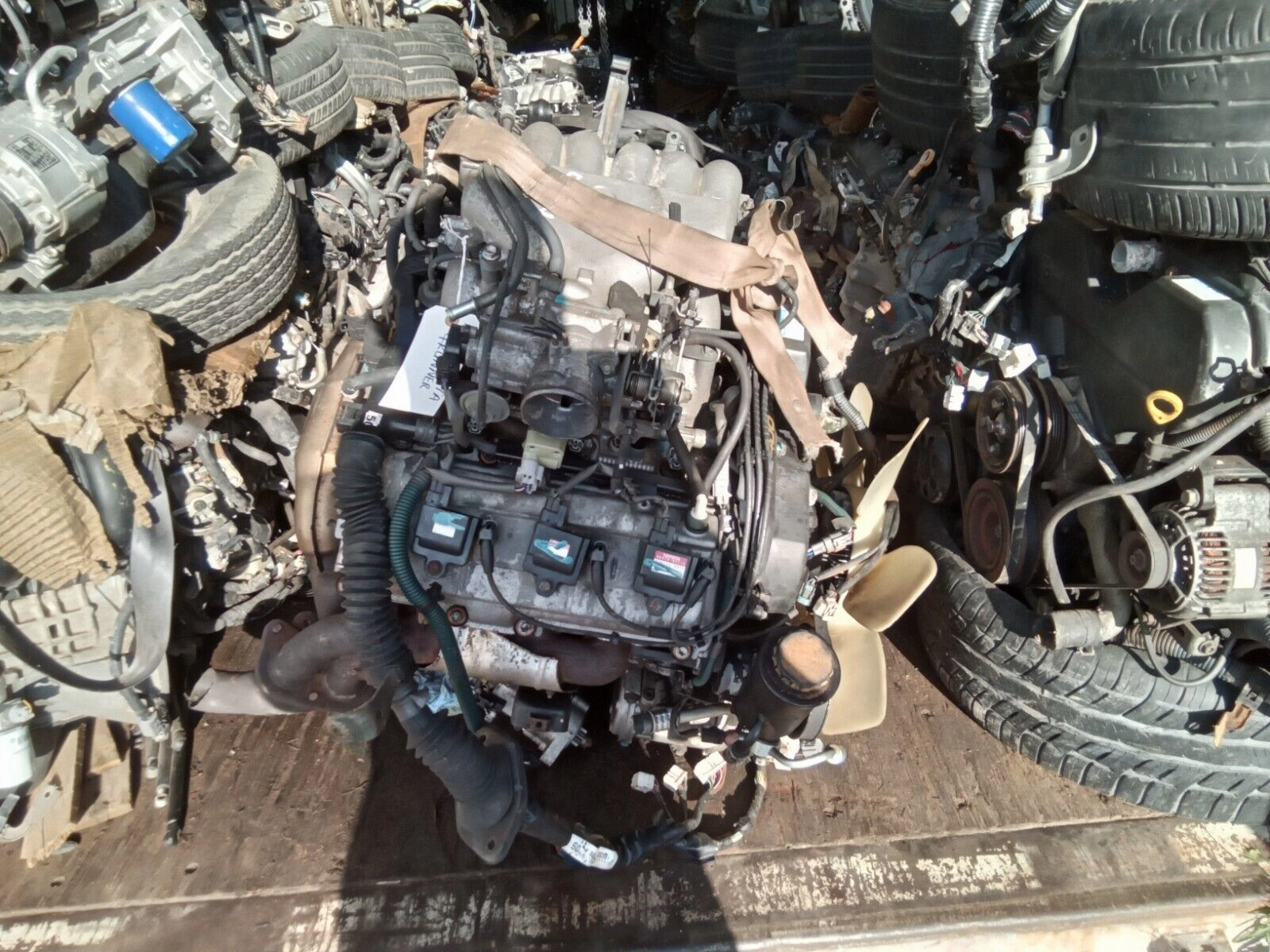TOYOTA 4RUNNER TUNDRA T100 ENGINE MOTOR ASSY 3.4L V6 W/ACCESSORIES -SWAP READY
